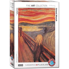 Eurographics 1000 db-os puzzle - Edvard Munch: Sikoly (6000-4489)
