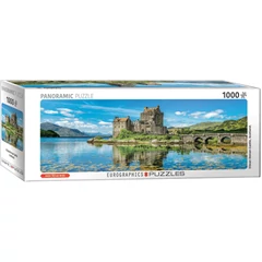 EuroGraphics 1000 db-os Panoráma puzzle - Eilean Donan Castle (6010-6128)