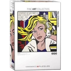 EuroGraphics 1000 db-os puzzle - Fine Art Collection - M-Maybe by Roy Lichtenstein (6004-6192)