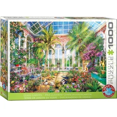 EuroGraphics 1000 db-os puzzle - Glass Garden (6000-5870)