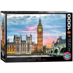 Eurographics 1000 db-os puzzle - London - Big Ben (6000-0764)