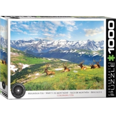 EuroGraphics 1000 db-os puzzle - Mountain Elks (6000-5705)