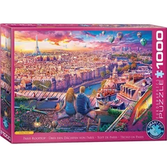 EuroGraphics 1000 db-os puzzle - Paris Rooftop (6000-5886)