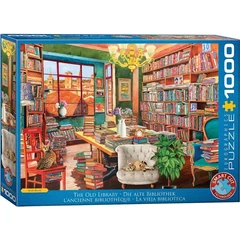 EuroGraphics 1000 db-os puzzle - The old library (6000-5888)