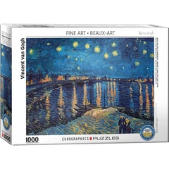 EuroGraphics 1000 db-os puzzle - The Starry Night Over the Rhone (6000-5708)
