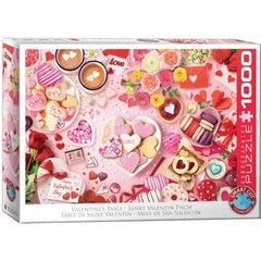 Eurographics 1000 db-os puzzle - Valentine's Table (6000-6114)