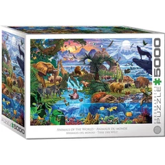 EuroGraphics 5000 db-os puzzle - Animals of the World (8520-5881)