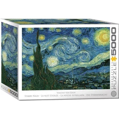 EuroGraphics 5000 db-os puzzle - Starry Night by Vincent Van Gogh (8520-1204)