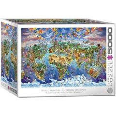 EuroGraphics 5000 db-os puzzle - World Wonders (8520-5880)