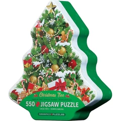 EuroGraphics 550 db-os puzzle fém dobozban - Christmas Tree (8551-5663)