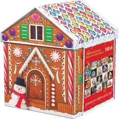 EuroGraphics 550 db-os puzzle fém dobozban - Gingerbread House (8551-5661)