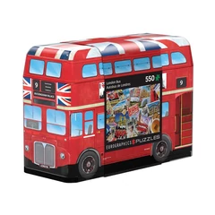 EuroGraphics 550 db-os puzzle fém dobozban - London Bus (8551-5779)
