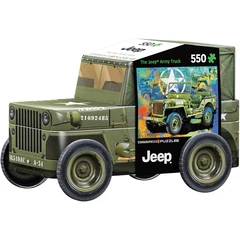 EuroGraphics 550 db-os puzzle fém dobozban - Military Jeep (8551-5598)