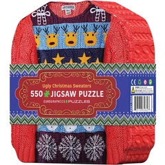 EuroGraphics 550 db-os puzzle fém dobozban - Ugly Christmas Sweater (8551-5662)