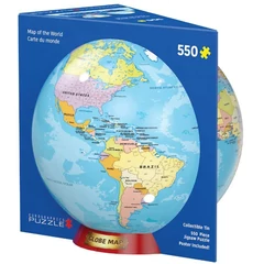 EuroGraphics 550 db-os puzzle - Map of the World (8551-5863)