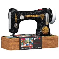 EuroGraphics 550 db-os puzzle fém dobozban - Sewing Machine Tin (8551-5861)