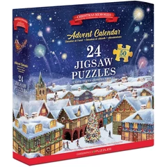 EuroGraphics Adventi kalendárium puzzle - Christmas Memories - 24 x 50 db (9924-5810)