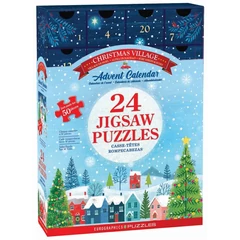 EuroGraphics Adventi kalendárium puzzle - Christmas Village (8924-5920)