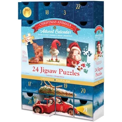 EuroGraphics Adventi kalendárium puzzle - Funny X-mas (8924-5734)