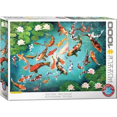 EuroGraphics 1000 db-os puzzle - Colorful Koi (6000-5696)