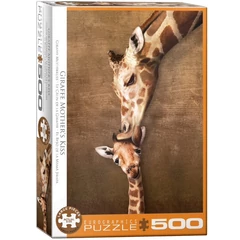 EuroGraphics 500 db-os puzzle - Giraffe Mother's Kiss (6500-0301)