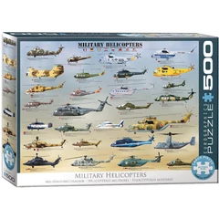 EuroGraphics 500 db-os puzzle - Military Helicopters (6500-0088)