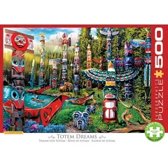 EuroGraphics 500 db-os puzzle - Totem Dreams (6500-5361)