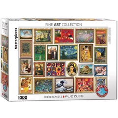 EuroGraphics 1000 db-os puzzle - Fine Art Collection - Masterpieces (6000-5766)
