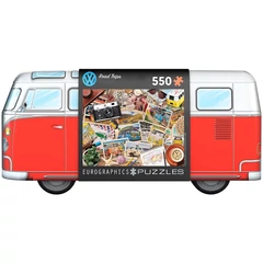 EuroGraphics 550 db-os puzzle - VW - Road Trips fém dobozban (8551-5576)