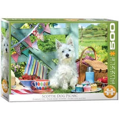 EuroGraphics 500 db-os puzzle - Scottie Dog Picnic (6500-5461)