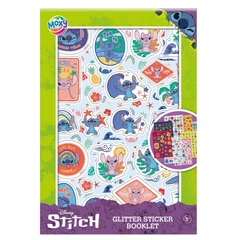  Disney - Stitch Glitter matrica könyv A/5 (700246)