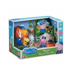 Peppa malac állatkerti játékszett - 3 figurával
