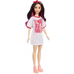 Mattel Barbie Fashionistas játékbaba - Oversized pólóruhában (HRH12)