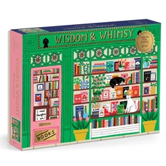 Galison 1000 db-os Fóliás puzzle - Wisdom and Whimsy Bookshop (88000)