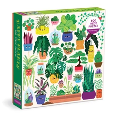Galison 500 db-os puzzle - Mudpuppy - Happy Plants (76762)