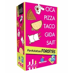 Cica, pizza, taco, gida, sajt: Fordulatos fordítás (BLU34850)
