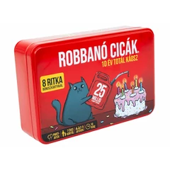 Robbanó cicák - 10 éves jubileumi kiadás társasjáték (EXP10018)