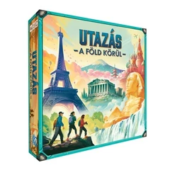 Utazás a Föld körül társasjáték (UDG10002)