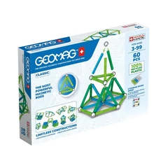Geomag Classic Recycled 60 db-os mágneses építőjáték készlet (GMG00272)