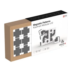 Geomag Cube Art Kaufman 12 db-os mágneses építőjáték készlet (GMG00005)