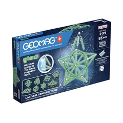 Geomag Glow Recycled 93 db-os mágneses építőjáték készlet (GMG00339)