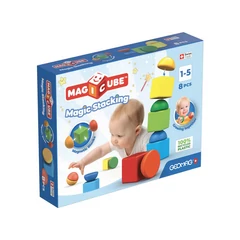 Geomag Magicube Blocks Recycled 8 db-os mágneses építőjáték készlet (GMG00061)