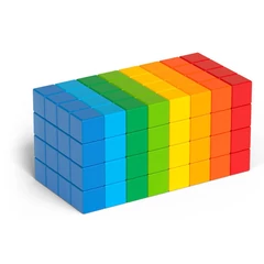 Geomag Magicube Cubes Recycled 128 db-os mágneses építőjáték készlet (GMG00119)