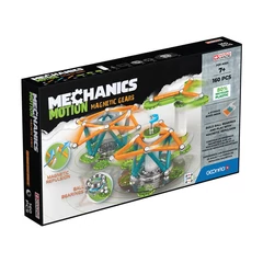 Geomag Mechanics Motion Recycled Magnetic Gears 160 db-os mágneses építőjáték készlet (GMG00768)