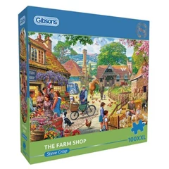 Gibsons 100 db-os XXL puzzle - The Farm Shop (G2239)