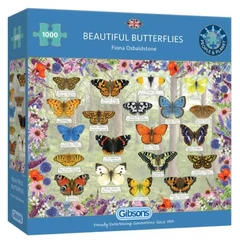 Gibsons 1000 db-os puzzle - Beautiful Butterflies (G6366)