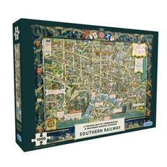 Gibsons 1000 db-os puzzle - London Town by Southern Railway (G7185)