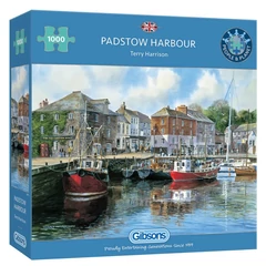 Gibsons 1000 db-os puzzle - Padstow Harbour (G476)