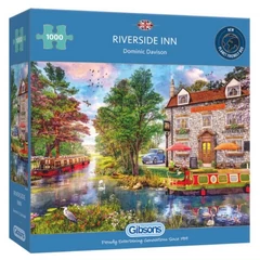 Gibsons 1000 db-os puzzle - Riverside Inn (G6340)