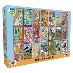 Gibsons 1000 db-os puzzle - RSPB British Songbirds (G7180)